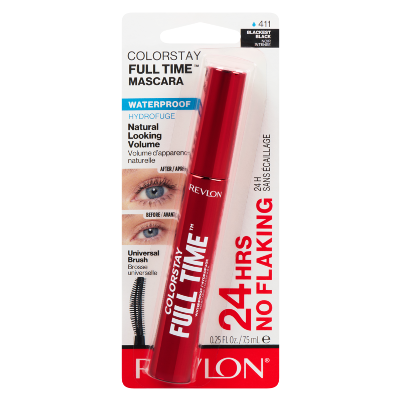 Colorstay Full Time Mascara Waterproof 411 Blackest Black