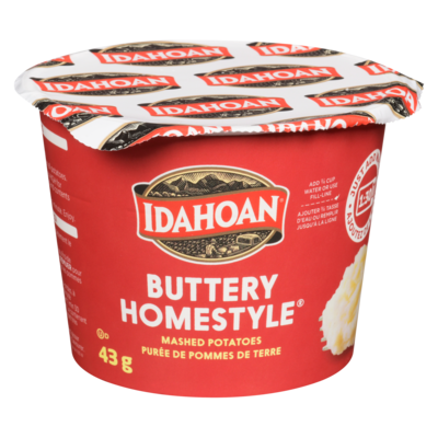 Idahoan Buttery homestyle purée de pommes de terre 43 g, 6,49 $/100g