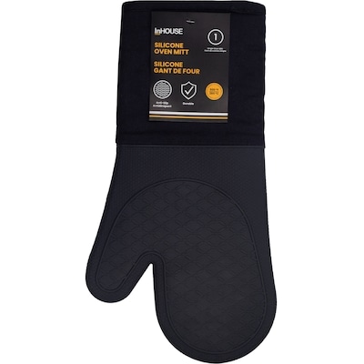 InHouse Premium Silicone Oven Mitt Charcoal 1 ea, $12.00/1ea