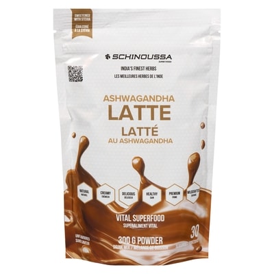 Schinoussa Drink Mix Ashwagandha Latte Unflavoured 300 g, $8.83/100g