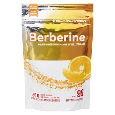 Schinoussa Drink Mix Berberine Natural Orange Flavour 150 g, $17.66/100g