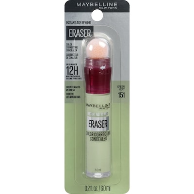Maybelline Instant Age Rewind Eraser Color Correcting Concealer 151 Green 1 ea, $14.00/1ea