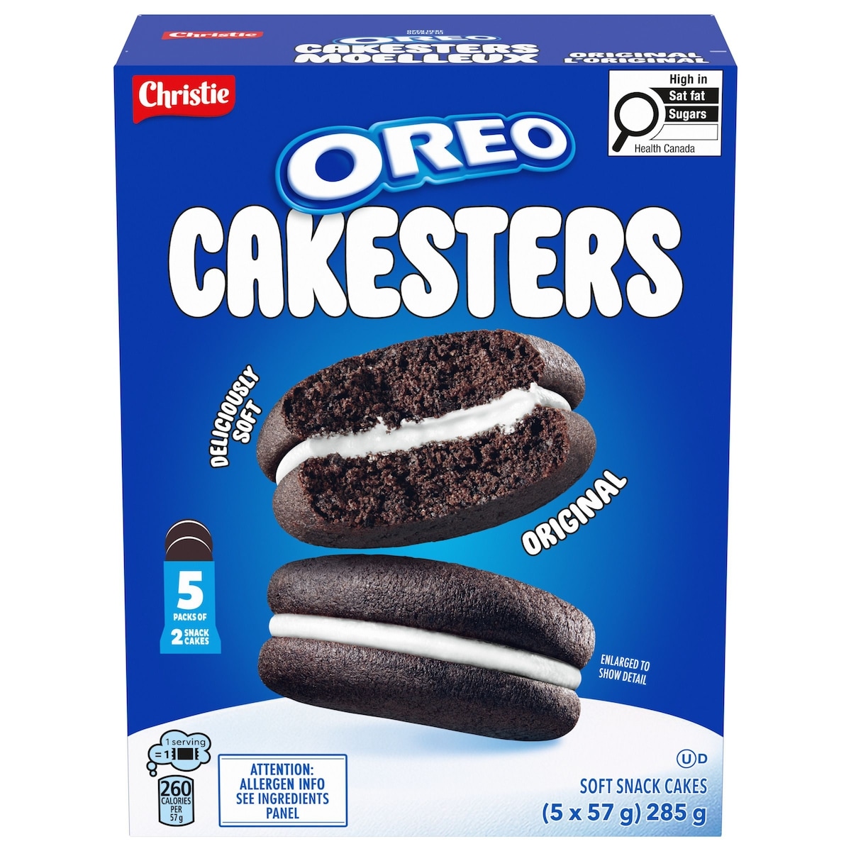Oreo Cakesters Soft Snack Cakes Golden