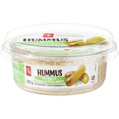 President's Choice Dill Pickle Hummus  227 g, $1.76/100g