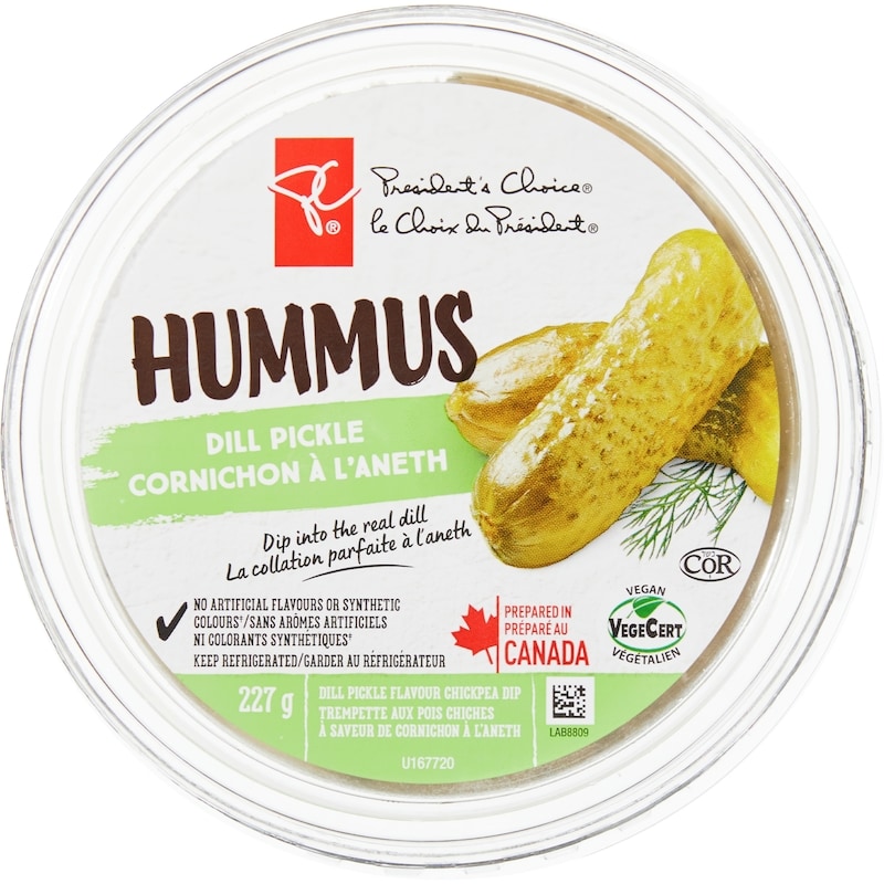 Dill Pickle Hummus 