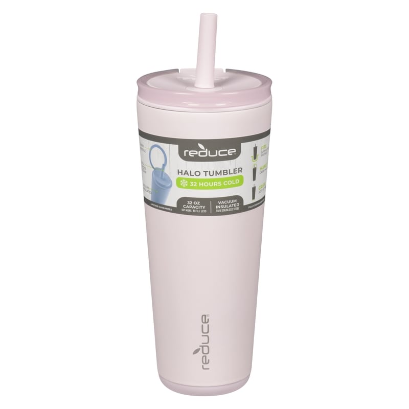 Halo Tumbler 32 Oz Pink Quartz