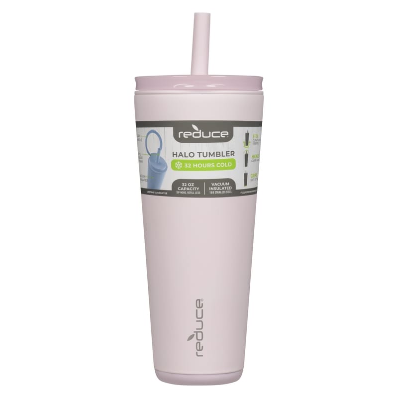 Halo Tumbler 32 Oz Pink Quartz