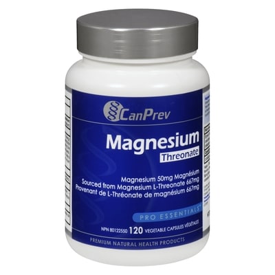 CanPrev Pro Essentials Magnesium Threonate 50 Mg 120 ea, $0.25/1ea