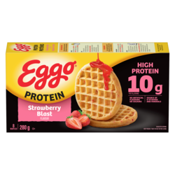 Kelloggs Eggo Protein Waffles Strawberry Blast Flavour 280 g, $2.85/100g