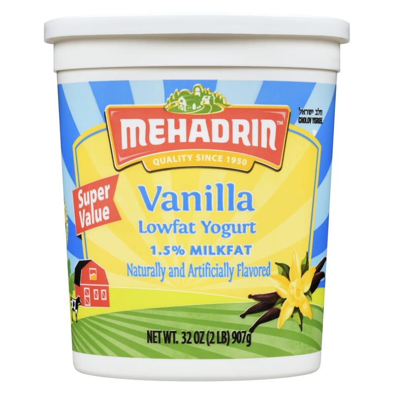 Lowfat Yogurt Vanilla 1.5% Milkfat