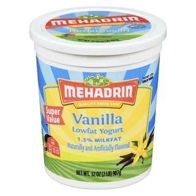 Mehadrin MEHADRIN LF YOG VANILLE GRAND 907 g, 1,32 $/100g