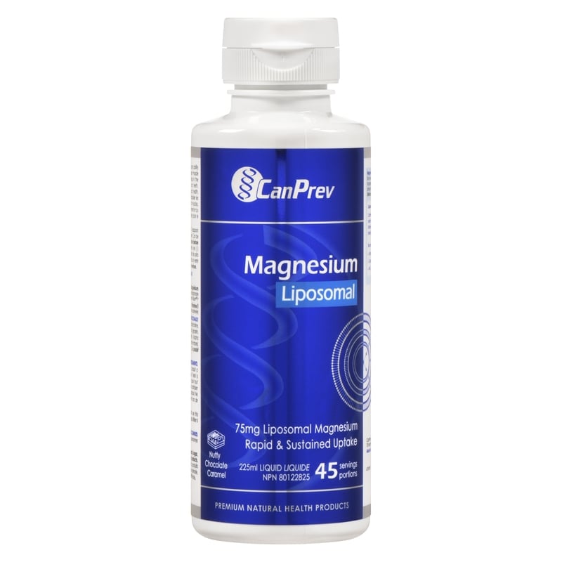 CanPrev Liposomal Magnesium Nutty Chocolate Caramel Liquid - 225 ml
