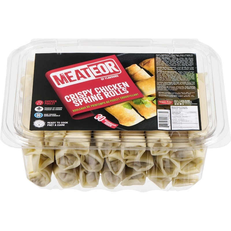 Crispy Chicken Spring Rolls