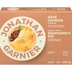 Jonathan Garnier Pâté chinois 850 g, 1,76 $/100g