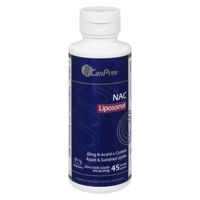 CanPrev Liposomal Nac 60 Mg Strawberry Liquid 225 ml, $17.33/100ml
