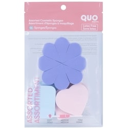Quo Beauty Assortiment d’éponges à maquillage12 éponges 1 ea, 4,00 $/1ch