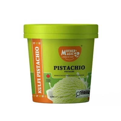 Mother’s Magic Malai Kulfi Pista 1 l, 0,80 $/100ml