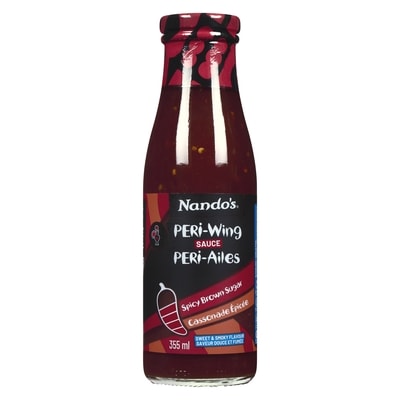 Nando’s Sauce peri-ailes cassonade épicée 355 ml, 2,25 $/100ml