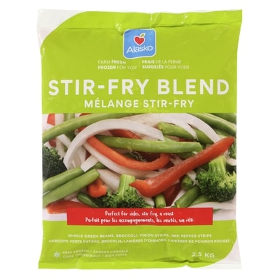 Alasko Mélange stir-fry 2.5 kg, 0,40 $/100g