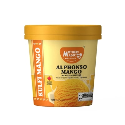 Mother’s Magic Malai Kulfi Alphonso Mango 1 l, 0,80 $/100ml