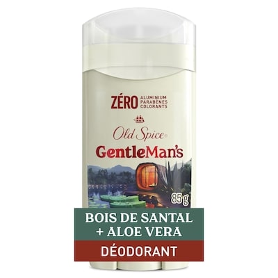 Old Spice Déodorant GentleMan's bois de santal et aloe vera 85 g, 11,75 $/100g