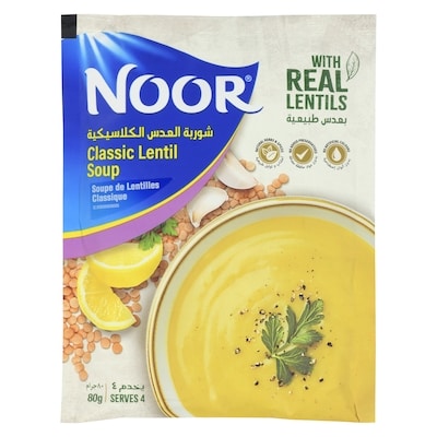 Noor Classic Lentil Soup 80 g, $2.24/100g