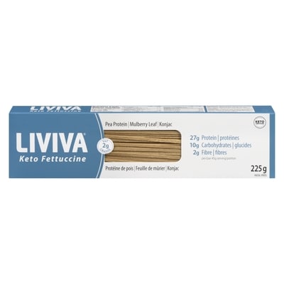LIVIVA Pâtes keto fettuccine 255 g, 3,13 $/100g
