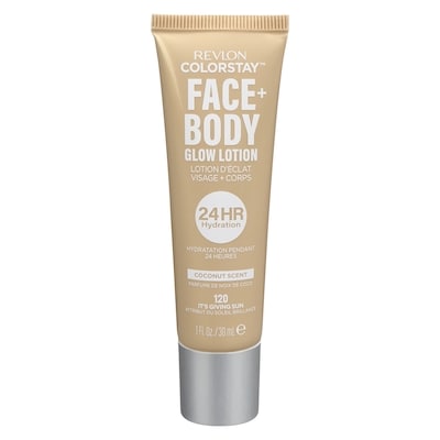 Revlon Colorstay Face + Body Glow Lotion 120 It's Giving Sun 1 ea, $17.49/1ea