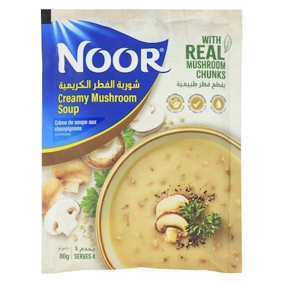 Crème de soupe aux champignons