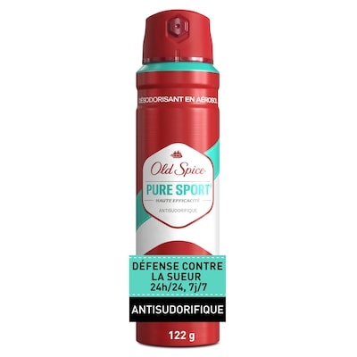 Old Spice Pure sport haute efficacité antisudorifique 122 g, 9,17 $/100g