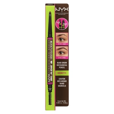 Nyx Nano Brow Mechanical Pencil Ffbp09 Brunette 1 ea, $15.99/1ea