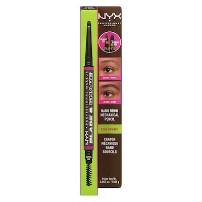 Nyx Nano Brow Mechanical Pencil Ffbp07 Ash Brown 1 ea, $15.99/1ea