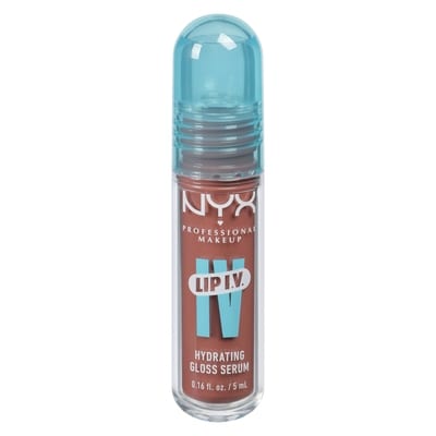 Nyx Lip I.V. Hydrating Gloss Serum 08 Drippin' In Rose 1 ea, $16.99/1ea
