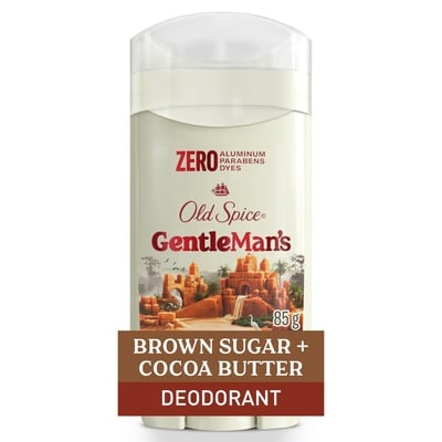 Old Spice GentleMan's Collection Deodorant, Brown Sugar + Cocoa Butter, Aluminum Free 85 g, $11.75/100g