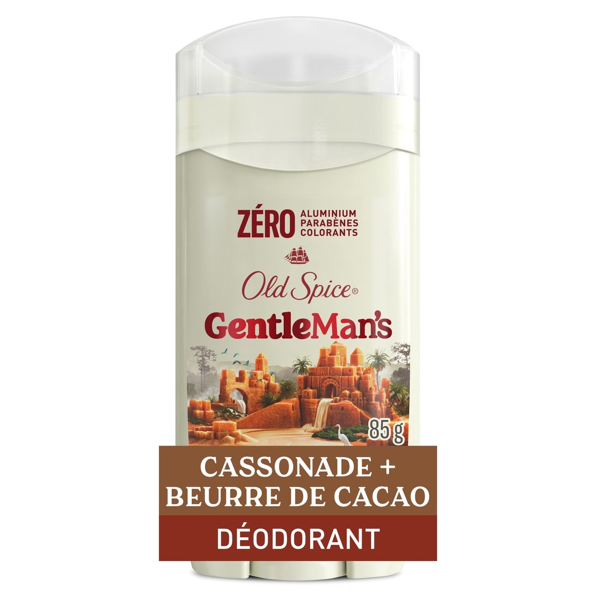 Old Spice Désodorisant GentleMan’s Collection, Cassonade et beurre de cacao, sans aluminium, 85 g 85 g, 11,75 $/100g
