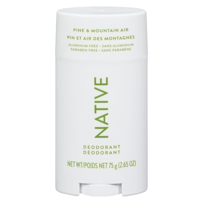 Native Déodorant pin et air de montagne 75 g, 23,99 $/100g