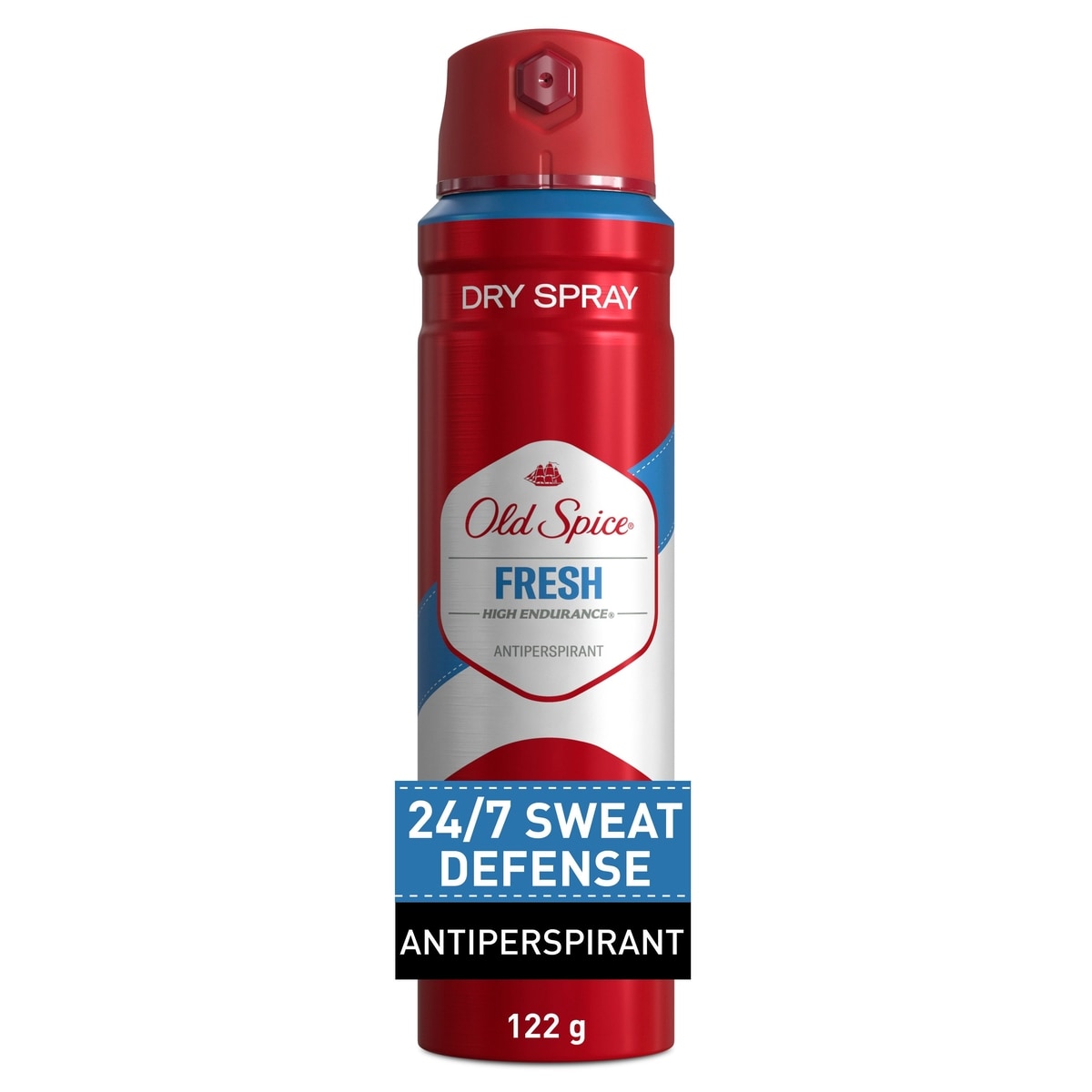 Old Spice Antiperspirant and Deodorant Invisible Dry Spray for Men, 24/7 Freshness, Lasting Sweat and Odor Protection, Legendary Fragrance, High Endurance, Fresh Scent 122 g, $9.17/100g