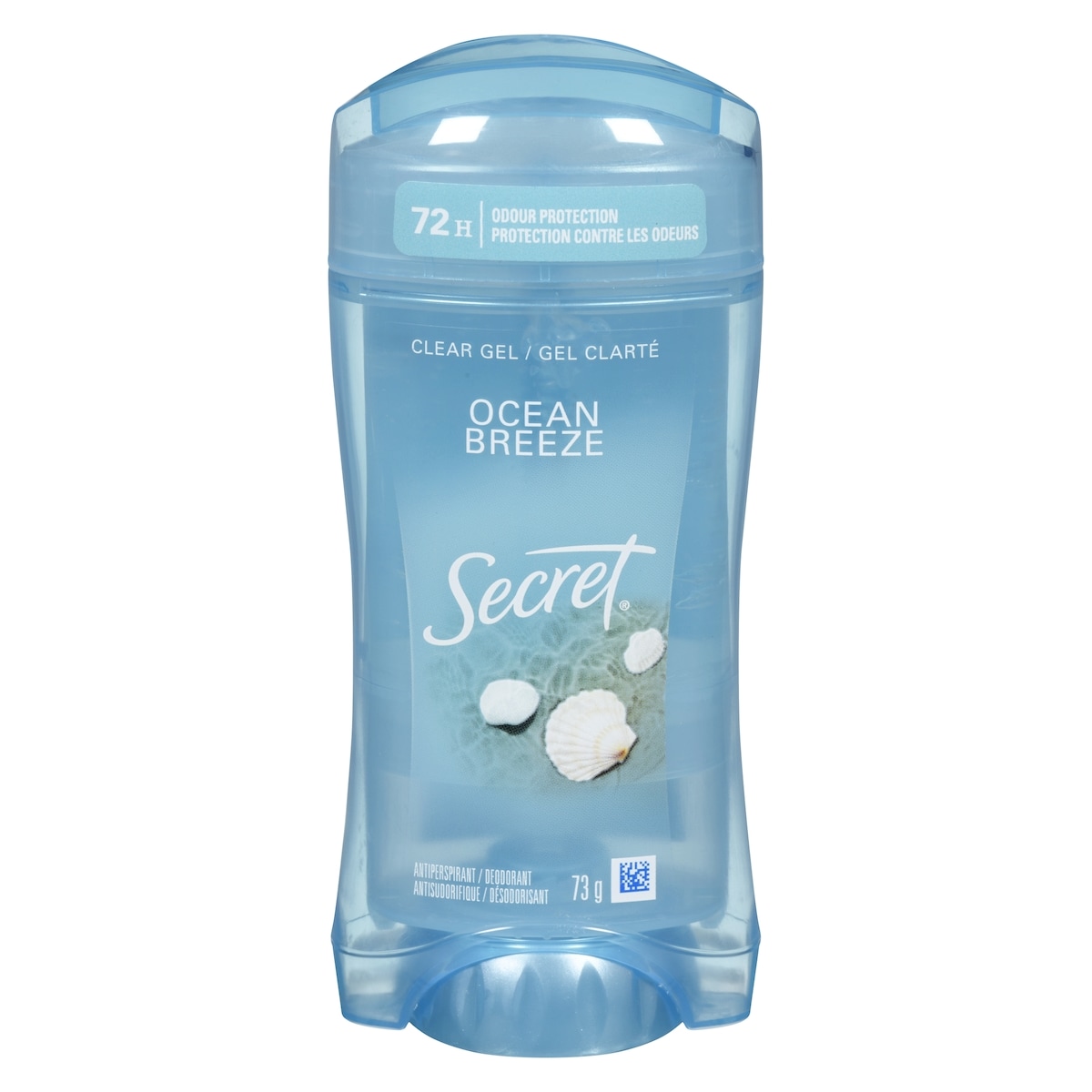 Secret Antisudorifique et désodorisant gel clarté Fraîcheur pour femmes, parfum Brise marine, 73 g 73 g, 14,74 $/100g