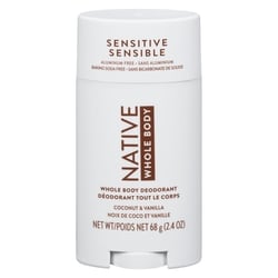 Whole Body Deodorant, Coconut & Vanilla