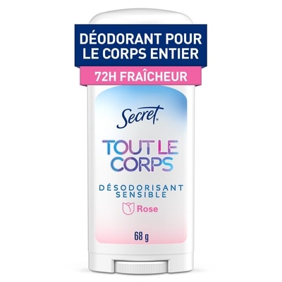 Secret Tout le corps en bâton, Rose 68 g, 27,93 $/100g
