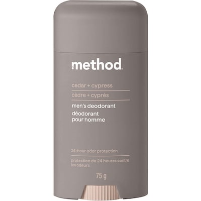 Method Cedar + Cypress Deodorant 75 g, $20.65/100g