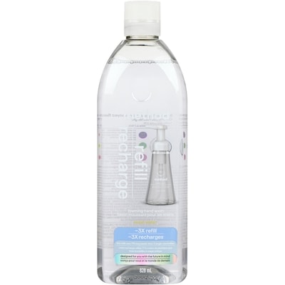 Method Savon moussant pur les mains sucré eau douce 828 ml, 1,00 $/100ml