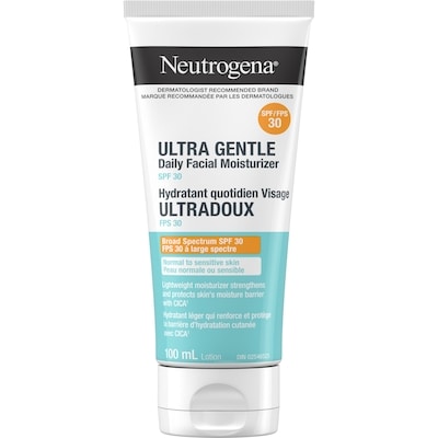 Neutrogena Ultra Gentle Moisturizer SPF 30 100 ml, $19.99/100ml
