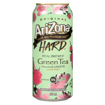 Flavoured Vodka Beverage Real Brewed Green Tea Flavoured With Ginseng & Honey (ID required at pick-up)