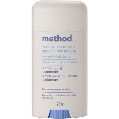 Method Simply Nourish Deodorant 75 g, $20.65/100g