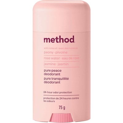 Method Pure tranquillité déodorant 75 g, 20,65 $/100g