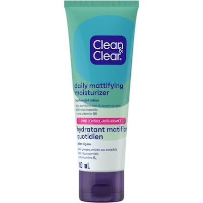 Clean & Clear Hydratant matifiant quotidien 100 ml, 12,99 $/100ml