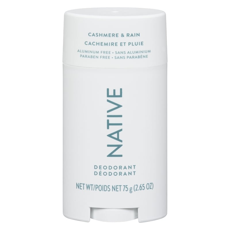 Deodorant, Cashmere & Rain