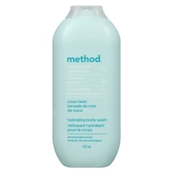 Method Nettoyant hydratant pour le corps torsade de noix de coco 532 ml, 1,97 $/100ml
