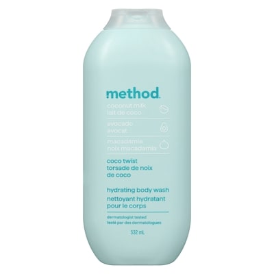 Method Nettoyant hydratant pour le corps torsade de noix de coco 532 ml, 2,07 $/100ml